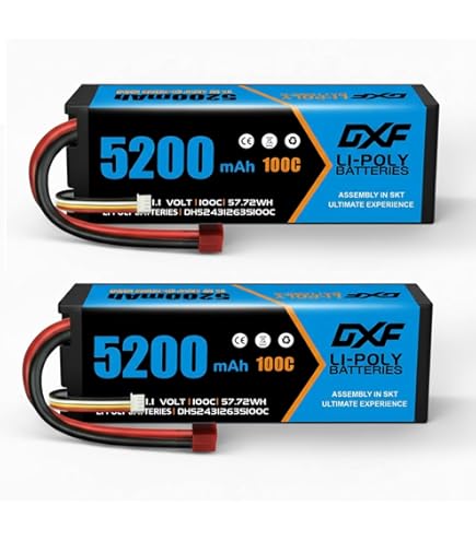 Traxxas 2872 LiPo 3S 11.1V 5000MAH 25C Battery, Battery Packs